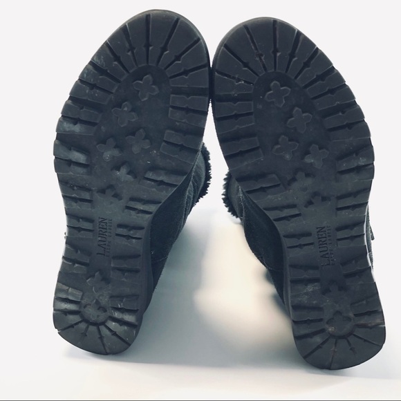 Lauren Ralph Lauren ‘Tadina’ Tassel Suede Boot - Picture 14 of 16